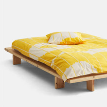 Naložite sliko v pregledovalnik galerije, Prevleka za odejo Vesi Unikko 135/140 x 200 cm rumena Marimekko