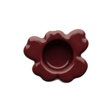 Naložite sliko v pregledovalnik galerije, Keramičen svečnik za čajno svečko Unikko rdeč Marimekko