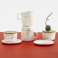 Naložite sliko v pregledovalnik galerije, Krožnik 13,5 cm Oiva Piirto Unikko zlata Marimekko