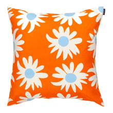 Naložite sliko v pregledovalnik galerije, Prevleka za blazino Rakastaa ei rakasta 50 x 50 cm oranžna Marimekko