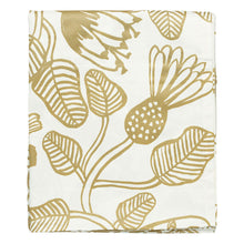 Naložite sliko v pregledovalnik galerije, Prt iz organskega bombaža 135x250cm Tiara zlata Marimekko