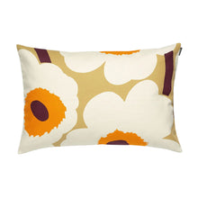 Naložite sliko v pregledovalnik galerije, Prevleka za blazino Unikko 40 x 60 cm karamel, oranžna Marimekko