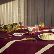 Naložite sliko v pregledovalnik galerije, Steklen krožnik Unikko cvet 20 cm ambra Marimekko