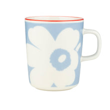 Naložite sliko v pregledovalnik galerije, Skodelica 2,5 dl Oiva Juhla Unikko modra, rdača Marimekko