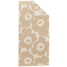 Naložite sliko v pregledovalnik galerije, Kopalna brisača Unikko 70x150cm bež Marimekko