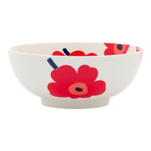 Naložite sliko v pregledovalnik galerije, Skleda 1,3 l Oiva Unikko rdeča Marimekko