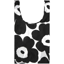 Naložite sliko v pregledovalnik galerije, Nakupovalna vrečka za večkratno uporabo Smartbag Unikko črna Marimekko