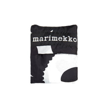 Naložite sliko v pregledovalnik galerije, Nakupovalna vrečka za večkratno uporabo Smartbag Unikko črna Marimekko

