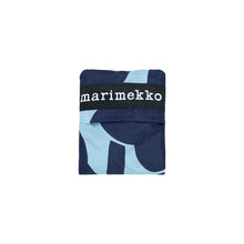 Naložite sliko v pregledovalnik galerije, Nakupovalna vrečka za večkratno uporabo Smartbag Unikko modra Marimekko
