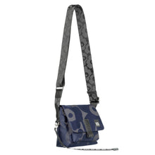 Naložite sliko v pregledovalnik galerije, Torbica Mini Messenger Unikko modra Marimekko