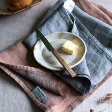 Naložite sliko v pregledovalnik galerije, Lanena kuhinjska krpa DUO siva, grafit Lapuan Kankurit