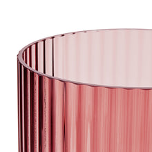 Naložite sliko v pregledovalnik galerije, Vaza Lyngby 25 cm steklo burgundsko rdeča Lyngby Porcelaen