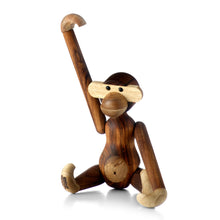 Naložite sliko v pregledovalnik galerije, Lesena dekorativna figura MONKEY mala teak/limba KAY BOJESEN
