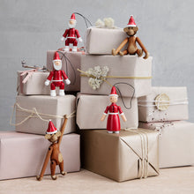 Naložite sliko v pregledovalnik galerije, Set 2 prazničnih obeskov Santa Claus and Santa Clara KAY BOJESEN