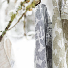 Naložite sliko v pregledovalnik galerije, Lanena kopalna brisača 95x180cm JÄKÄLÄ siva Lapuan Kankurit