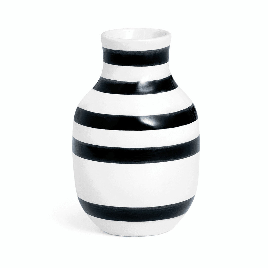 Keramična vaza OMAGGIO 12,5 cm črna Kähler
