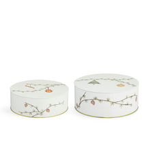 Naložite sliko v pregledovalnik galerije, Set 2 kovinskih škatel Hammershøi Christmas 20/22 cm Kähler