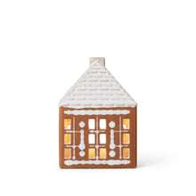 Naložite sliko v pregledovalnik galerije, Keramičen svečnik za čajno svečo Urbania Gingerbread Lighthouse small Kähler