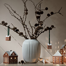 Naložite sliko v pregledovalnik galerije, Set 2 keramičnih okraskov Gingerbread House Kähler