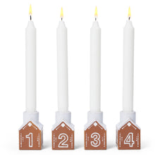 Naložite sliko v pregledovalnik galerije, Keramičen adventni svečnik Gingerbread Kähler