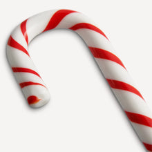 Naložite sliko v pregledovalnik galerije, Steklen okrasek POLKA sladkorna palčka rdeča Kosta Boda