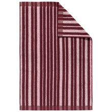 Naložite sliko v pregledovalnik galerije, Brisača za roke in obraz Raide 50x70cm vinsko rdeča, roza Marimekko