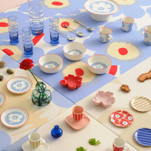 Naložite sliko v pregledovalnik galerije, Krožnik 13,5 cm Oiva Unikko modra, rdeča Marimekko