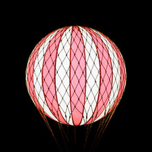 Naložite sliko v pregledovalnik galerije, Dekorativen balon z LED lučjo Royal Aero rdeč Authentic Models