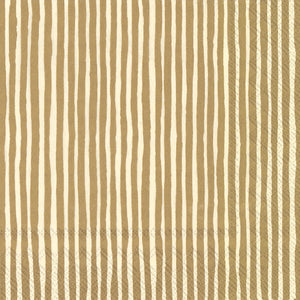 Papirnati prtički Varvunraita 33x33 cm zlata Marimekko