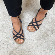 Naložite sliko v pregledovalnik galerije, Sandali WOMEN#2 midnight sky SHANGIES by Stilov