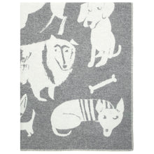 Naložite sliko v pregledovalnik galerije, Volnena odeja KOIRAPUISTO siva Lapuan Kankurit