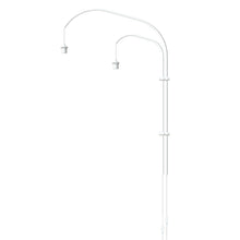 Naložite sliko v pregledovalnik galerije, NOSILEC ZA STENSKO LUČ WILLOW DOUBLE UMAGE