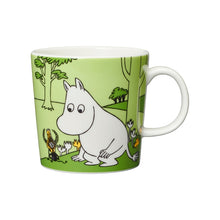 Naložite sliko v pregledovalnik galerije, Skodelica Moomintroll grassgreen 0,3l MOOMINbyARABIA