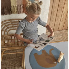 Naložite sliko v pregledovalnik galerije, Pogrinjek za otroke iz silikona SLON, OYOY