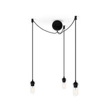 Naložite sliko v pregledovalnik galerije, Trojni kabel za visečo luč CANNONBALL CLUSTER 3 UMAGE