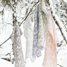 Naložite sliko v pregledovalnik galerije, Lanena brisača za roke in obraz / kuhinjska krpa JÄKÄLÄ siva Lapuan Kankurit