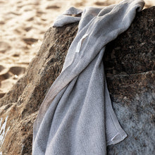 Naložite sliko v pregledovalnik galerije, Kopalna brisača TERVA 65 x 130 cm siva Lapuan Kankurit