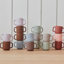 Naložite sliko v pregledovalnik galerije, Set 2 skodelic za otroke iz silikona KAPPU OYOY