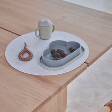 Naložite sliko v pregledovalnik galerije, Otroški set krožnika in skledice CHLOE CLOUD modra-mint OYOY