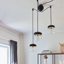 Naložite sliko v pregledovalnik galerije, Trojni kabel za visečo luč CANNONBALL CLUSTER 3 UMAGE