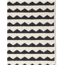 Naložite sliko v pregledovalnik galerije, PREPROGA GITTAN črna BRITA SWEDEN, več velikosti