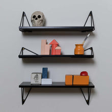 Naložite sliko v pregledovalnik galerije, Polica Pythagoras XS črna Maze Interior