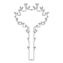 Naložite sliko v pregledovalnik galerije, Kovinski stenski obešalnik TREE Maze Interior, več barv