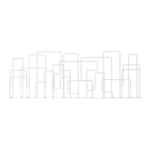 Naložite sliko v pregledovalnik galerije, Stensko stojalo za revije CITY SUNDAY Maze Interior, več barv