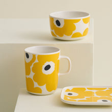Naložite sliko v pregledovalnik galerije, Skodelica 2,5 dl Oiva - Unikko rumena Marimekko
