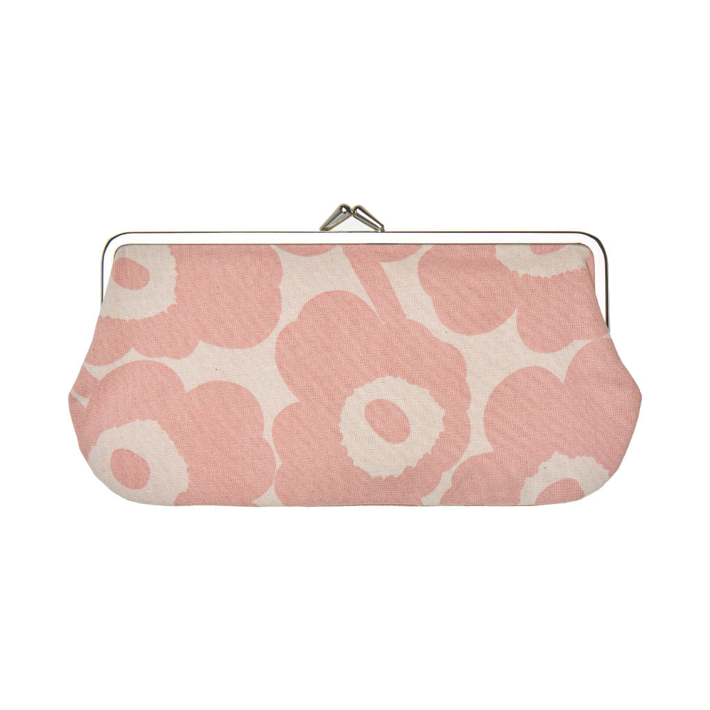Etui / denarnica Silmälasi Kukkaro Mini Unikko roza Marimekko
