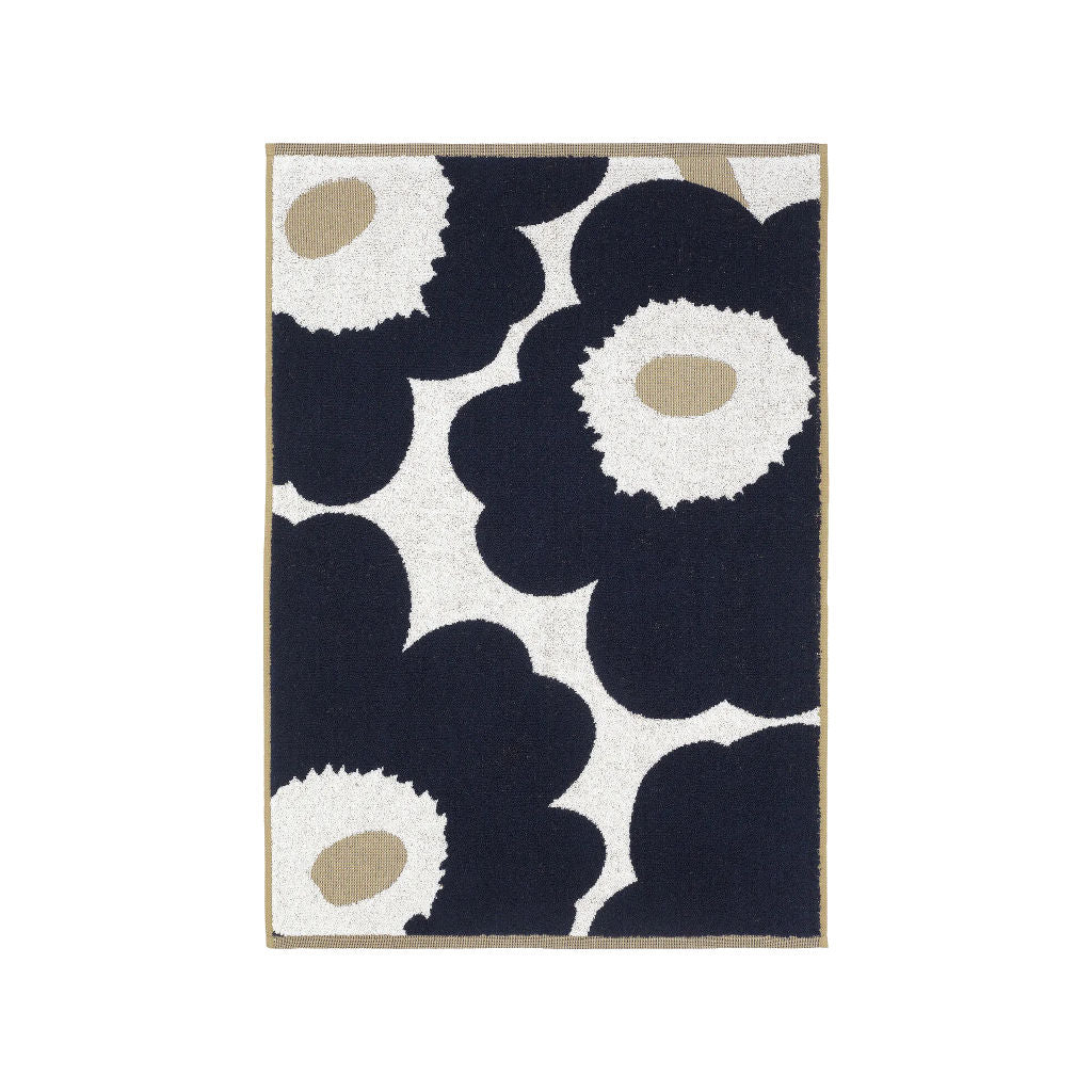 Brisača za roke in obraz Unikko t. modra 50 x 70 cm Marimekko
