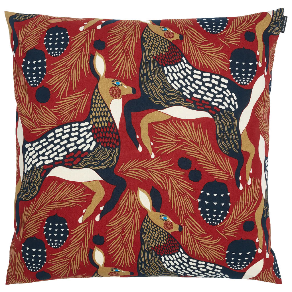Prevleka za blazino Pieni Peura rdeča 50 x 50 cm Marimekko