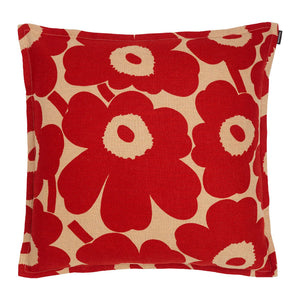 Prevleka za blazino Pieni Unikko rdeča 50 x 50 cm Marimekko