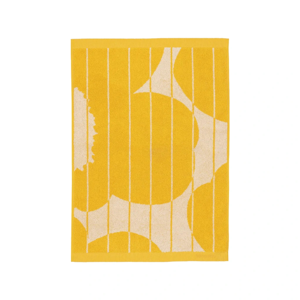 Brisača za roke in obraz Vesi Unikko 50x70cm rumena Marimekko
